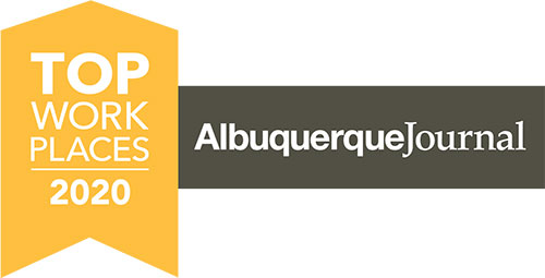 Albuquerque Journal Top Workplaces 2020 badge